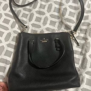 Kate Spade Black Crossbody satchel